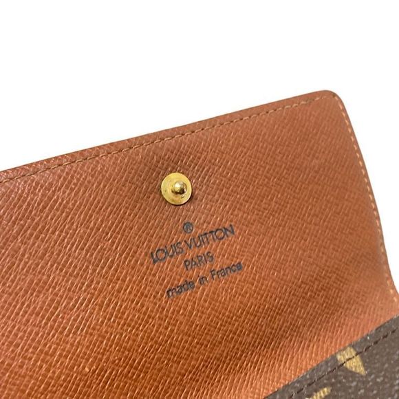 Louis Vuitton W Hook Wallet Monogram Porte Monnaie Vivier Carte Cles Di M61652 - Picture 5 of 11